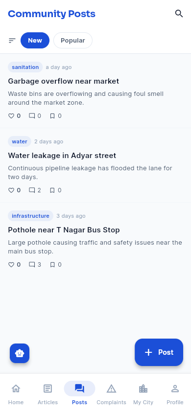 Posts